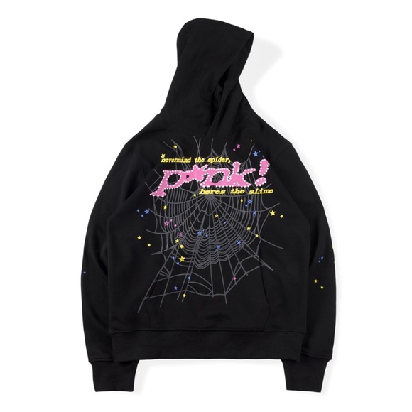 spider clothing Other - Spider clothing Pink Black Sp5der Hoodie